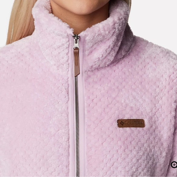 NWT ( Columbia) Ladies fleas jacket size L light, pink color - Picture 7 of 17